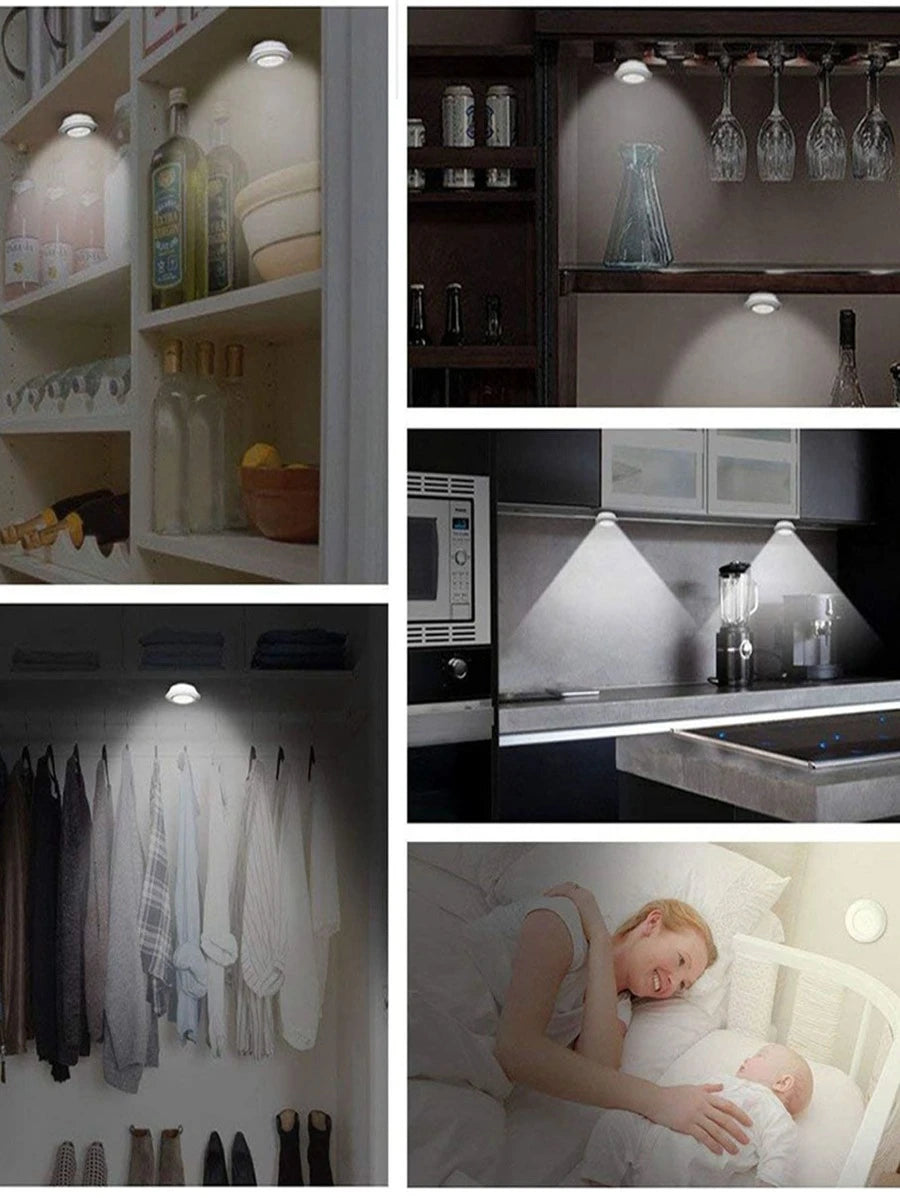 Set Luz Led Inalambricas Control Remoto