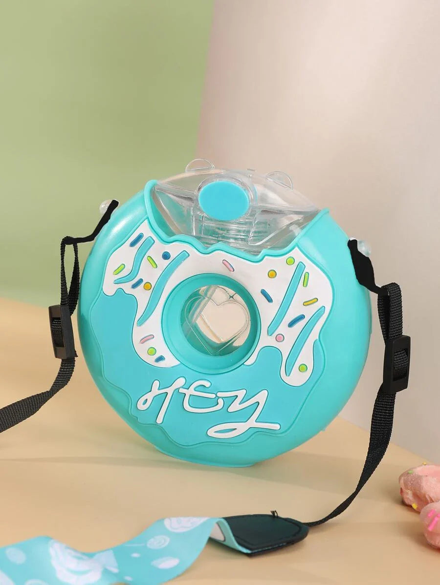 Botella de Agua Forma de Dona para Niños