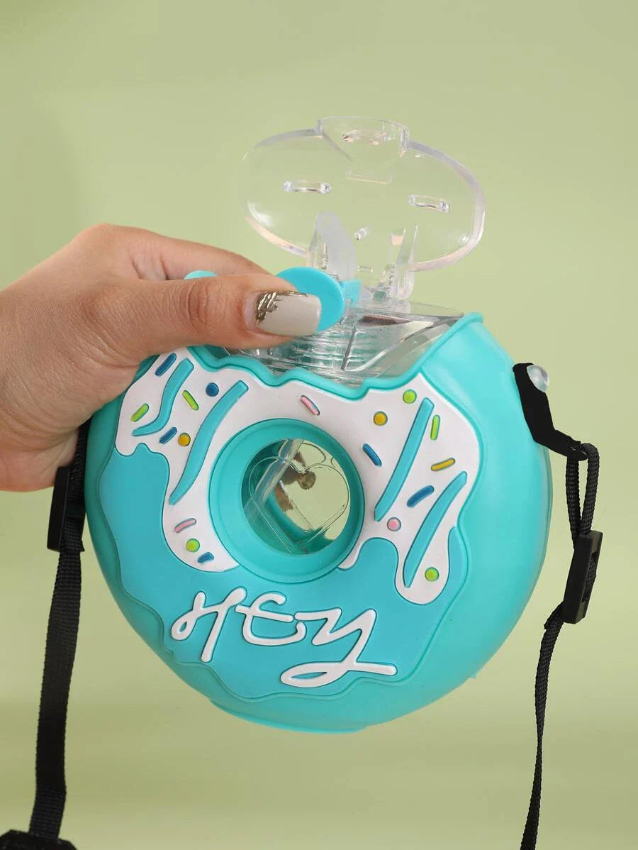 Botella de Agua Forma de Dona para Niños