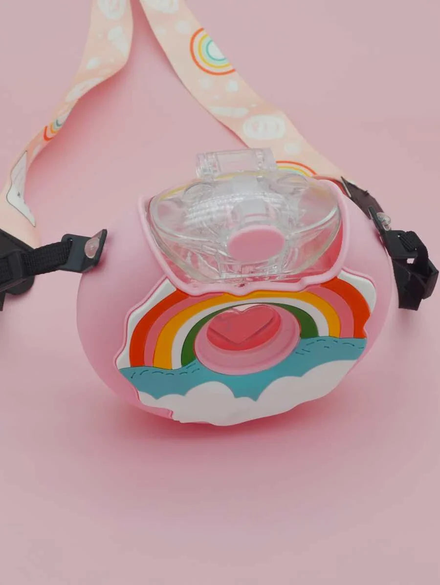 Botella de Agua Forma de Dona para Niños