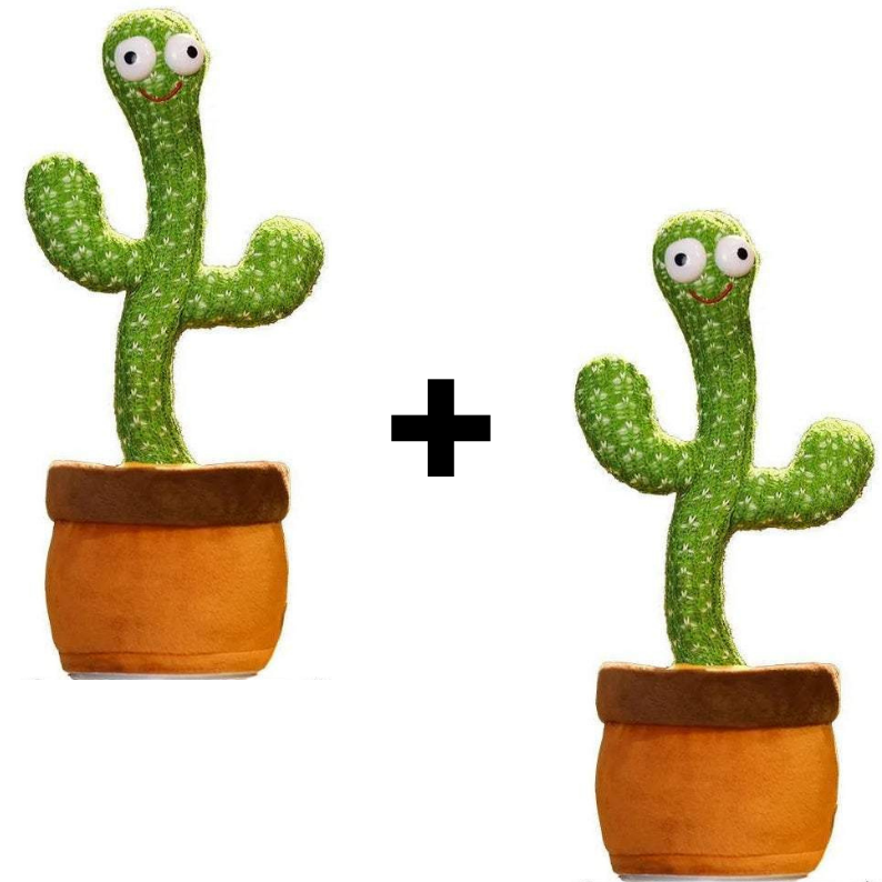 Cactus Bailarin con Repetidor de Voz y Música