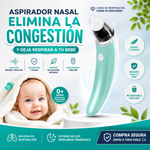 Aspirador Nasal 👃 para bebes 👶 -  Recargable USB🔋✅
