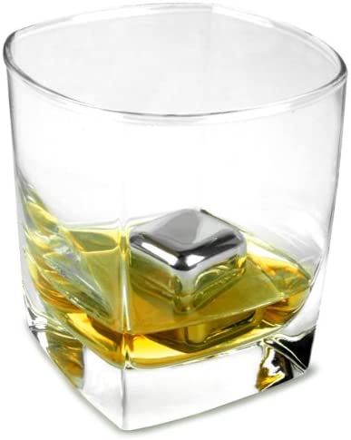 Set de Cubos de Acero para Enfriar Bebidas