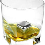 Set de Cubos de Acero para Enfriar Bebidas