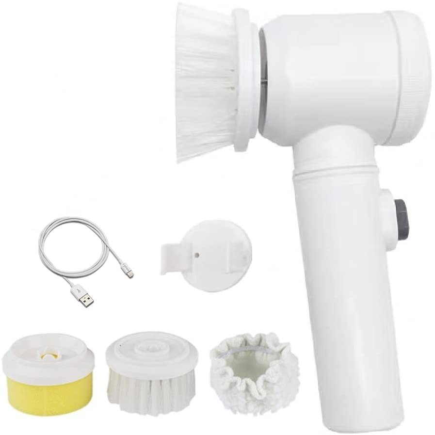 Cepillo de Limpieza Recargable 🔋 Magic Brush 5 en 1