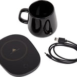 Calentador de tazas eléctrico + Taza + Cuchara metalica