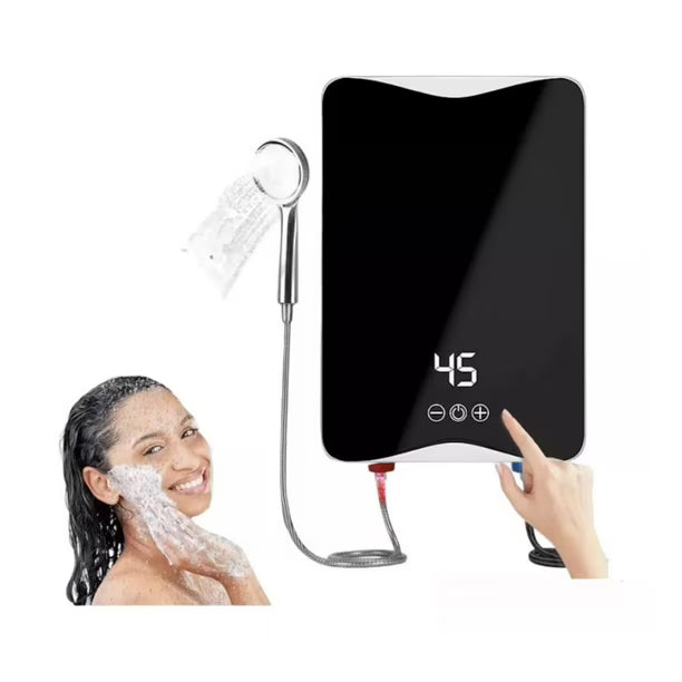 Calentador de Agua 💧🔥🌡️ + Ducha🚿 + Kit de Instalación🔧