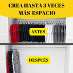 Triángulos Organizadores RUBY para perchas 👔👗