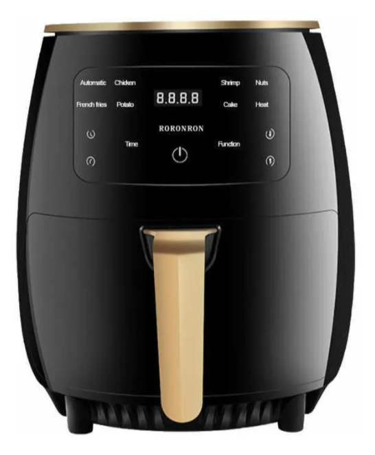 Freidora de Aire LCD Pantalla Táctil 6 LITROS XL