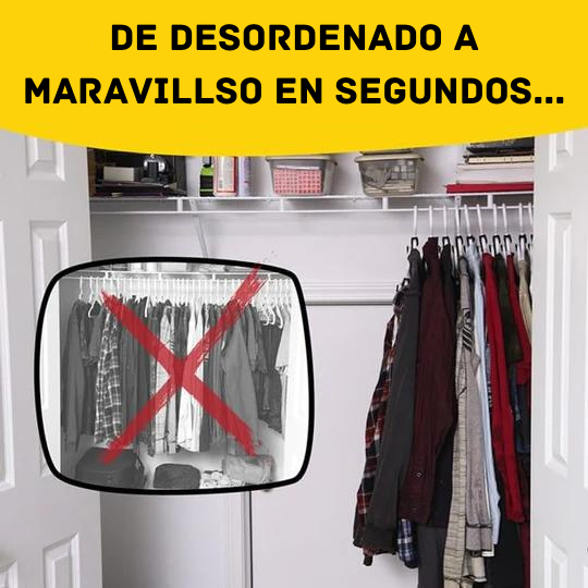 Triángulos Organizadores RUBY para perchas 👔👗