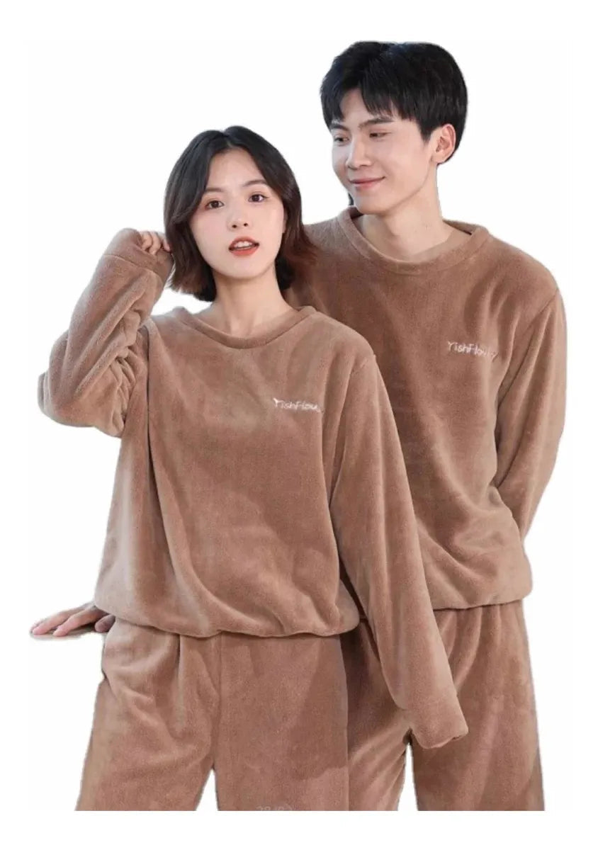 Pijama  Conjunto De Invierno Plush Unisex