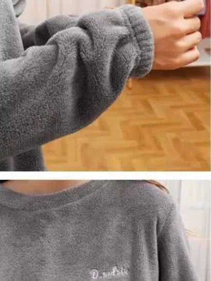 Pijama  Conjunto De Invierno Plush Unisex