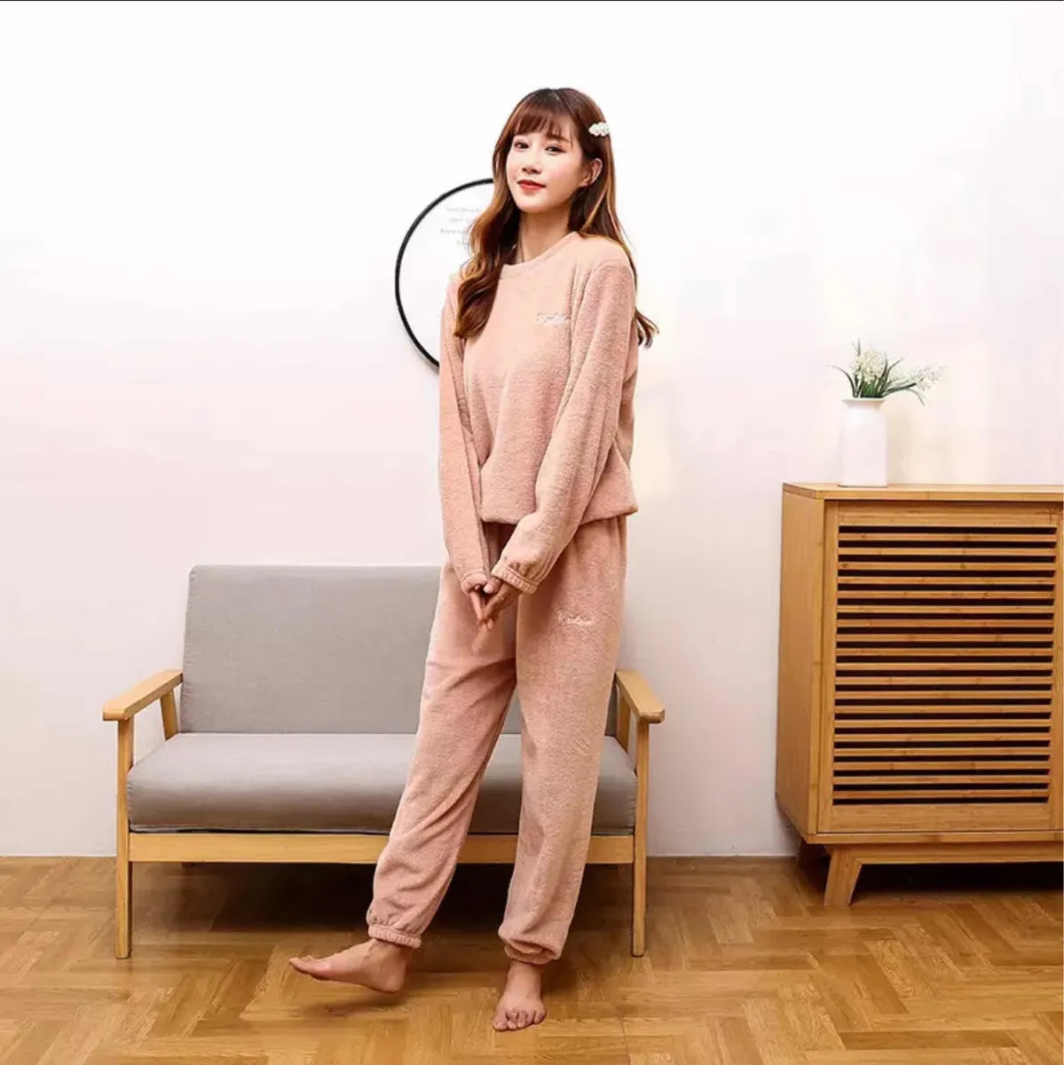 Pijama  Conjunto De Invierno Plush Unisex