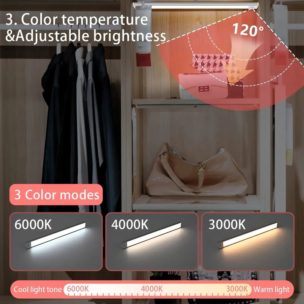 Barra LED 💡 Recargable 🔋 Con Sensor Movimiento