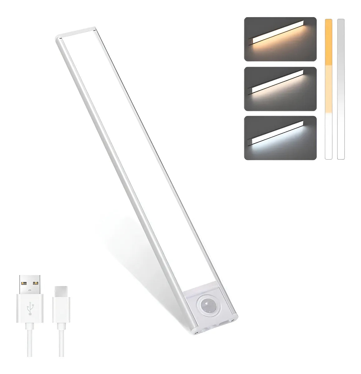 Barra LED 💡 Recargable 🔋 Con Sensor Movimiento