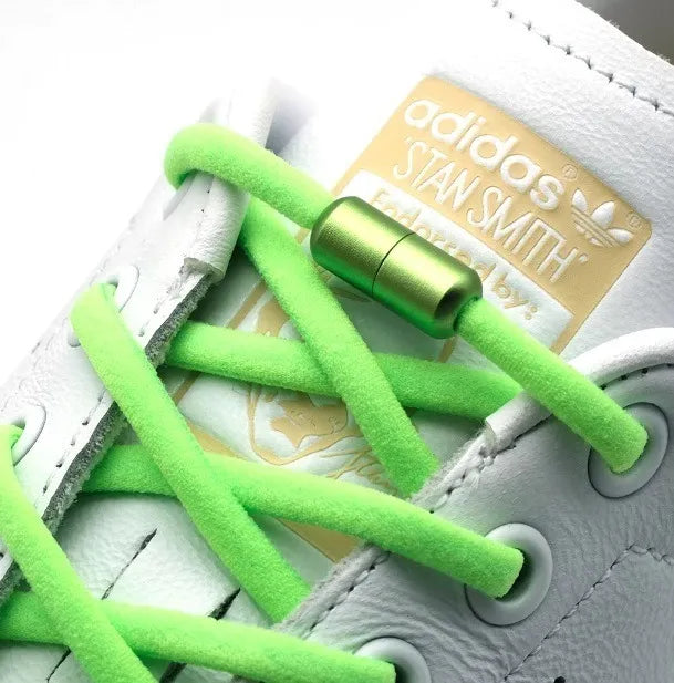 Cordones Elasticos con Cierre de Metal