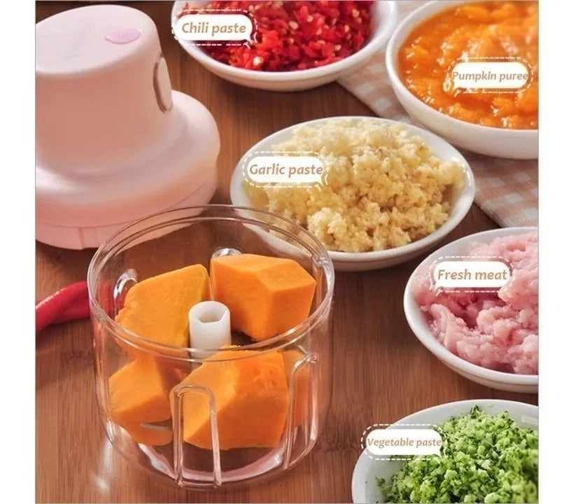 Picadora Eléctrico 🏆 USB Recargable 🔋