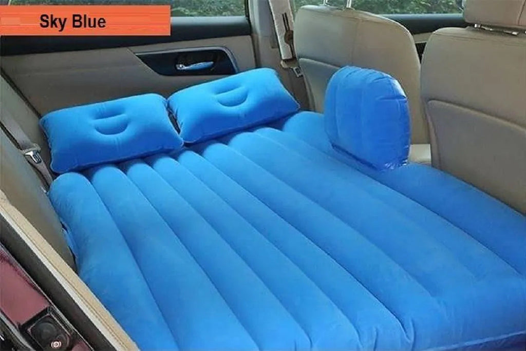 Colchon 🛏  Inflable para Automovil 🚗 + Inflador Eléctrico