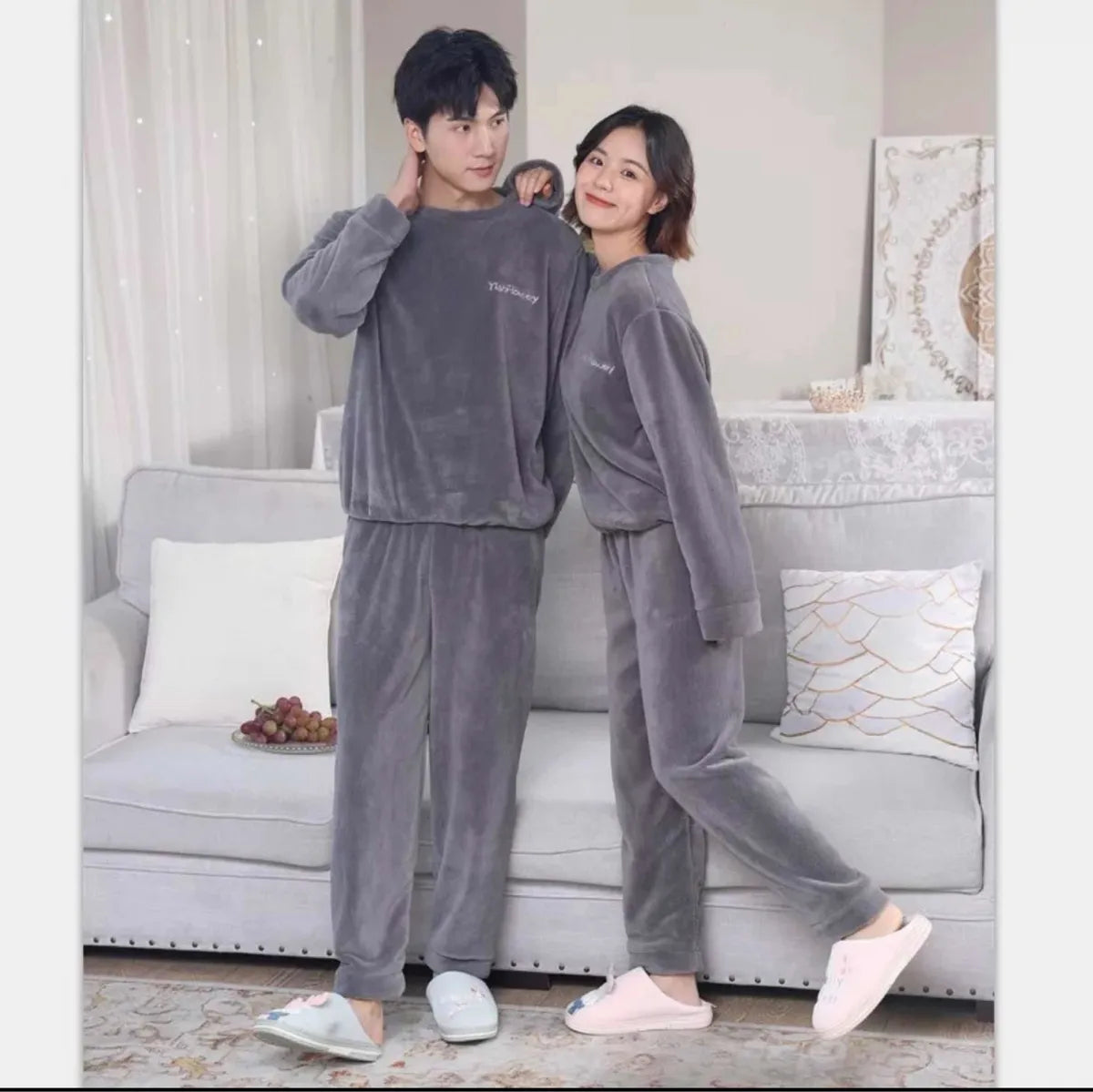 Pijama  Conjunto De Invierno Plush Unisex