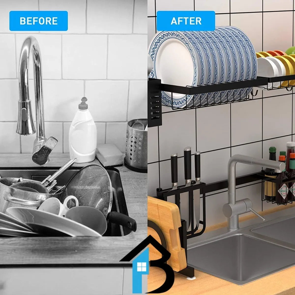 Rack Premium - Escurridor de lavaplatos ✨🏆