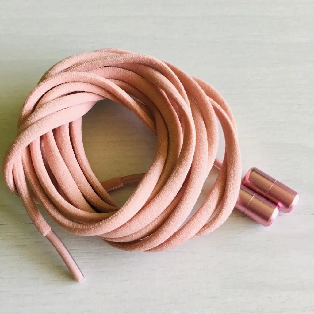 Cordones Elasticos con Cierre de Metal