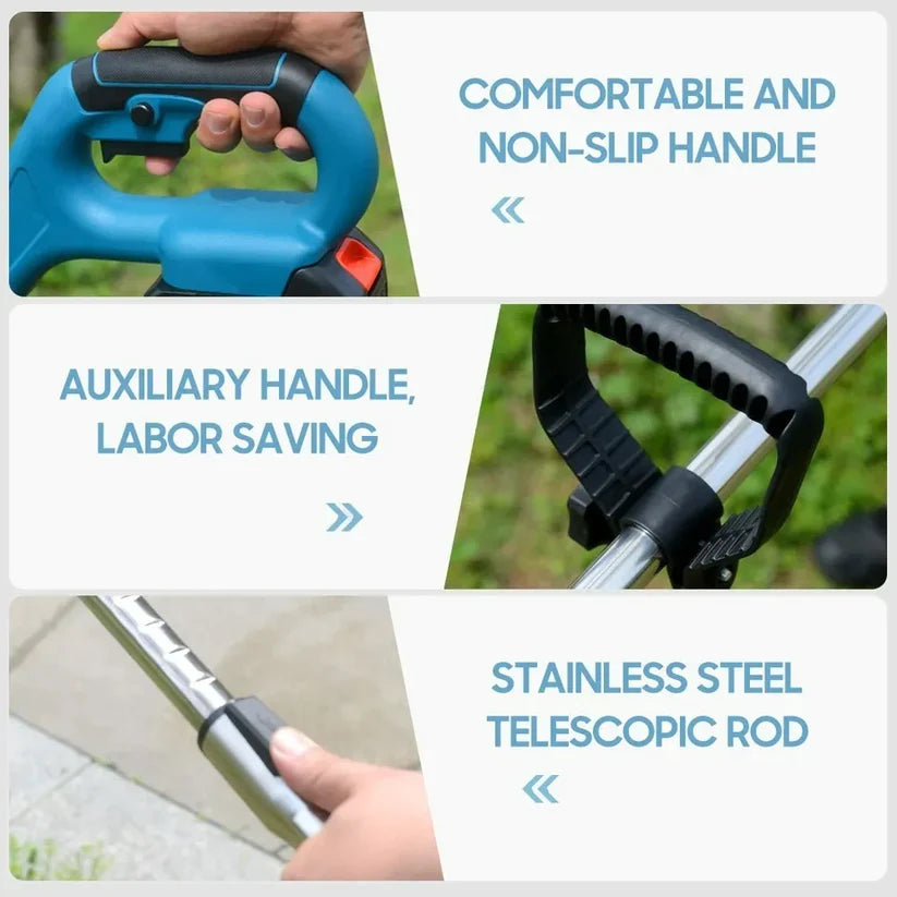 Podadora Inalambrica Electrica - Cortadora de Pasto 🌿🌳