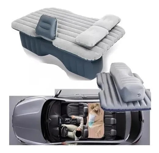 Colchon 🛏  Inflable para Automovil 🚗 + Inflador Eléctrico