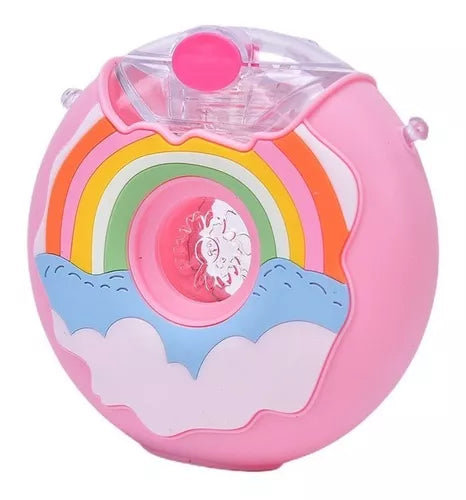 Botella de Agua Forma de Dona para Niños