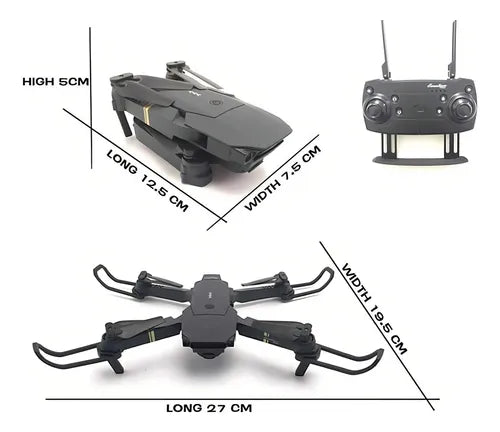 Dron Volador 🕹️ 998 Pro® - Cámara Dual 4K 🎥