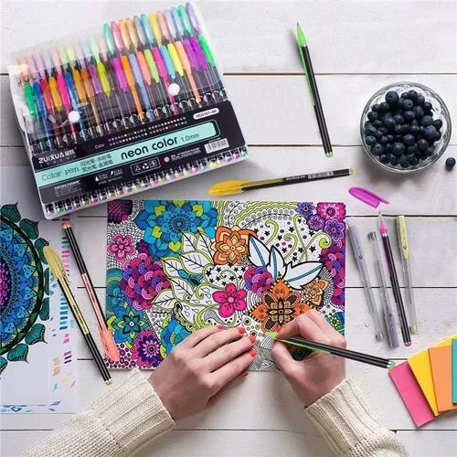 Set de Colores De Gel - Neon Color 🔴🟠🟡🟢🔵🟣