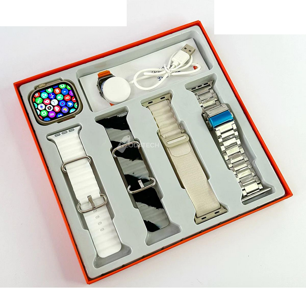 SMARTWATCH ULTRA 2024 + 4 Correas +  ENVIO GRATIS ⌚