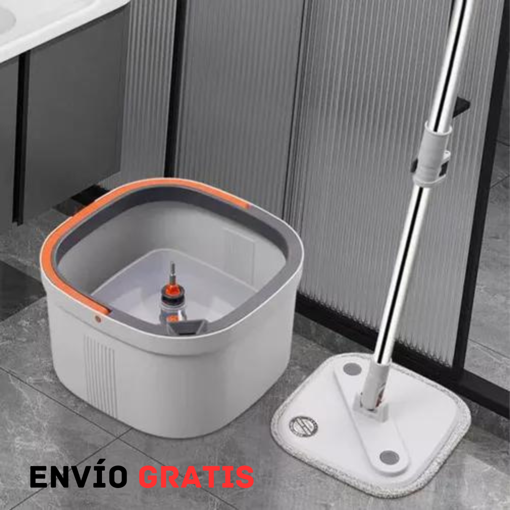 Super Mopa 💦 360° - AutoLimpiante PREMIUM ✨ + Repuesto Adicional 🎁