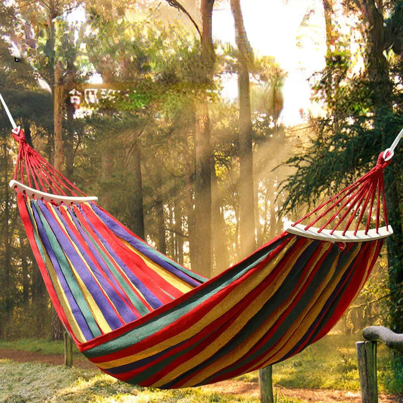 Hamaca 2 Plaza  🏞  Portatil 🏕  + Accesorios 🏖