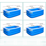 Piscina Inflable Grande 262x175x60