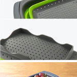 Cesta Plegable para Lavar Frutas y Verduras