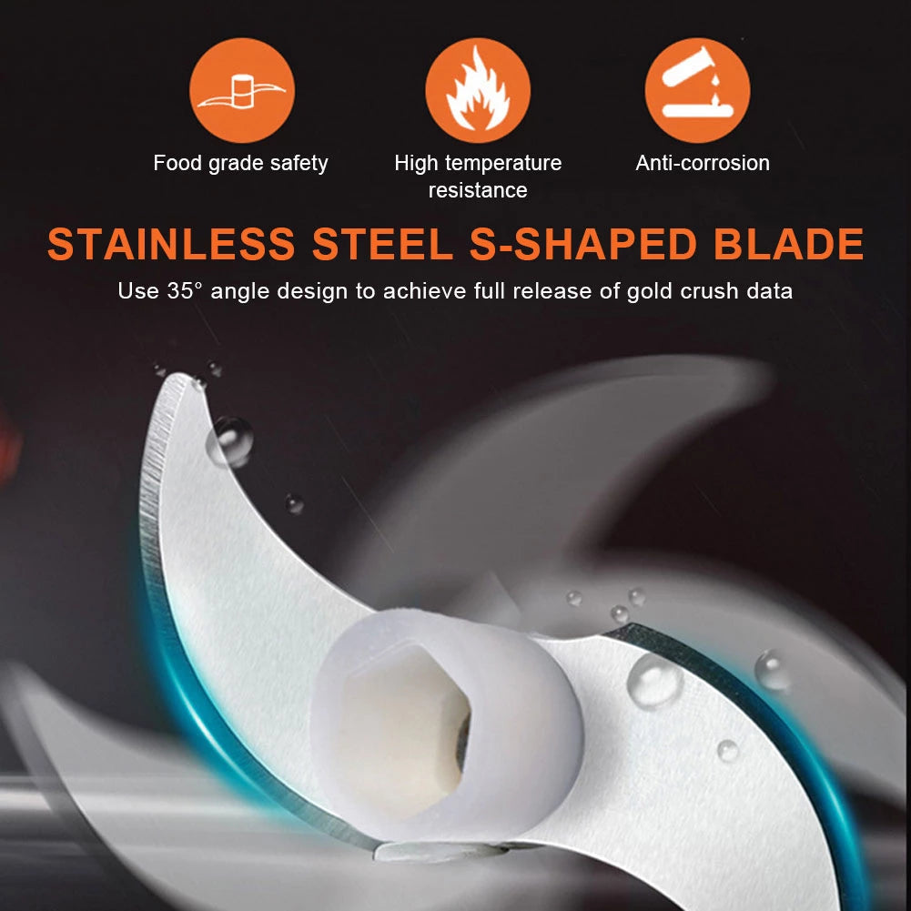 Picadora Eléctrico 🏆 USB Recargable 🔋