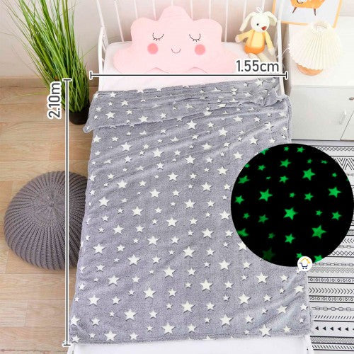 Cobija Luminosa ✨ Mágica Fluorescente