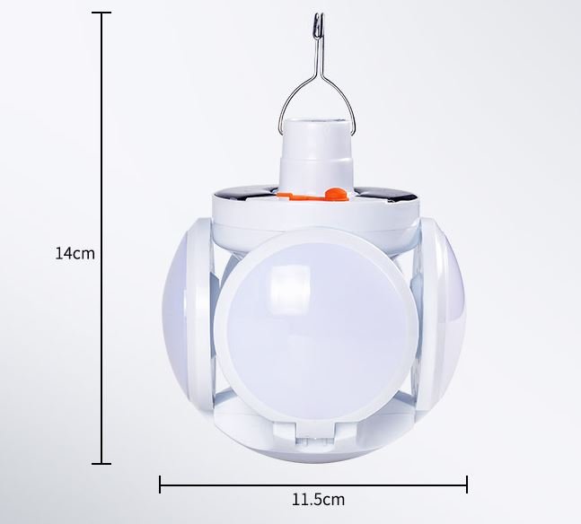 Lampara Luz Solar LED