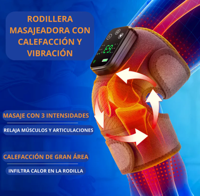 MASAJEADOR TERMICO🌡️ | DESCANSA Y ALIVIA RAPIDO EL DOLOR🦵